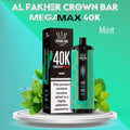 Al Fakher Crown Bar 40000 Puffs Vape 6mg – 40K DTL Rechargeable | UAE