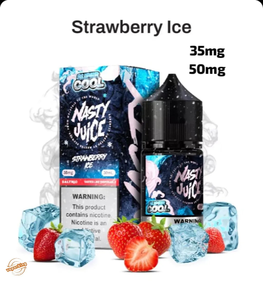 Nasty Super Cool Vape Juice 30ml 50mg – Salt Nicotine E-Liquid | UAE