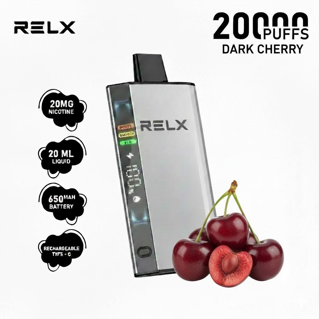 Relx ACE 20000 Puffs Vape 20mg – 20K Disposable Long-Lasting | UAE
