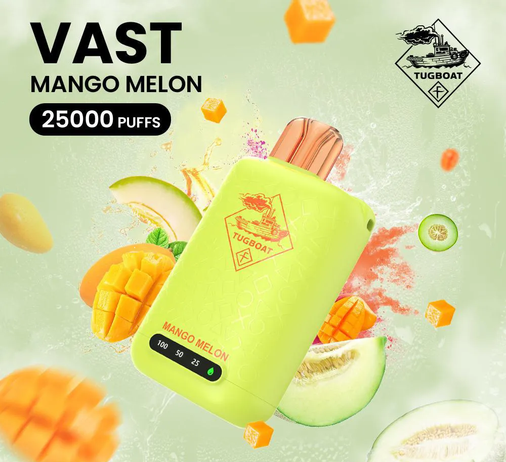 Tugboat Vast 25000 Puffs Vape 50mg – 25K Disposable 5% | UAE