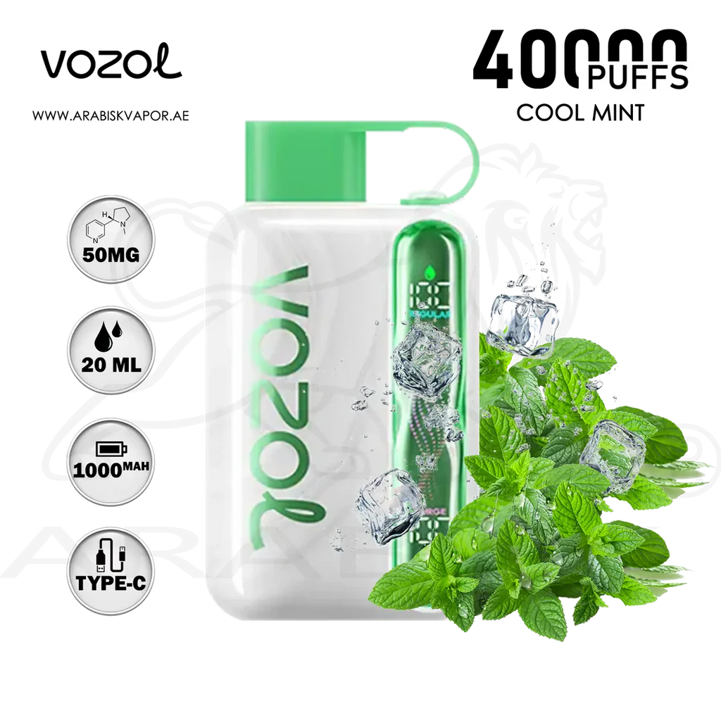 Vozol Star 40K Puffs Vape 5% – 40000 Rechargeable Dual Mesh | UAE