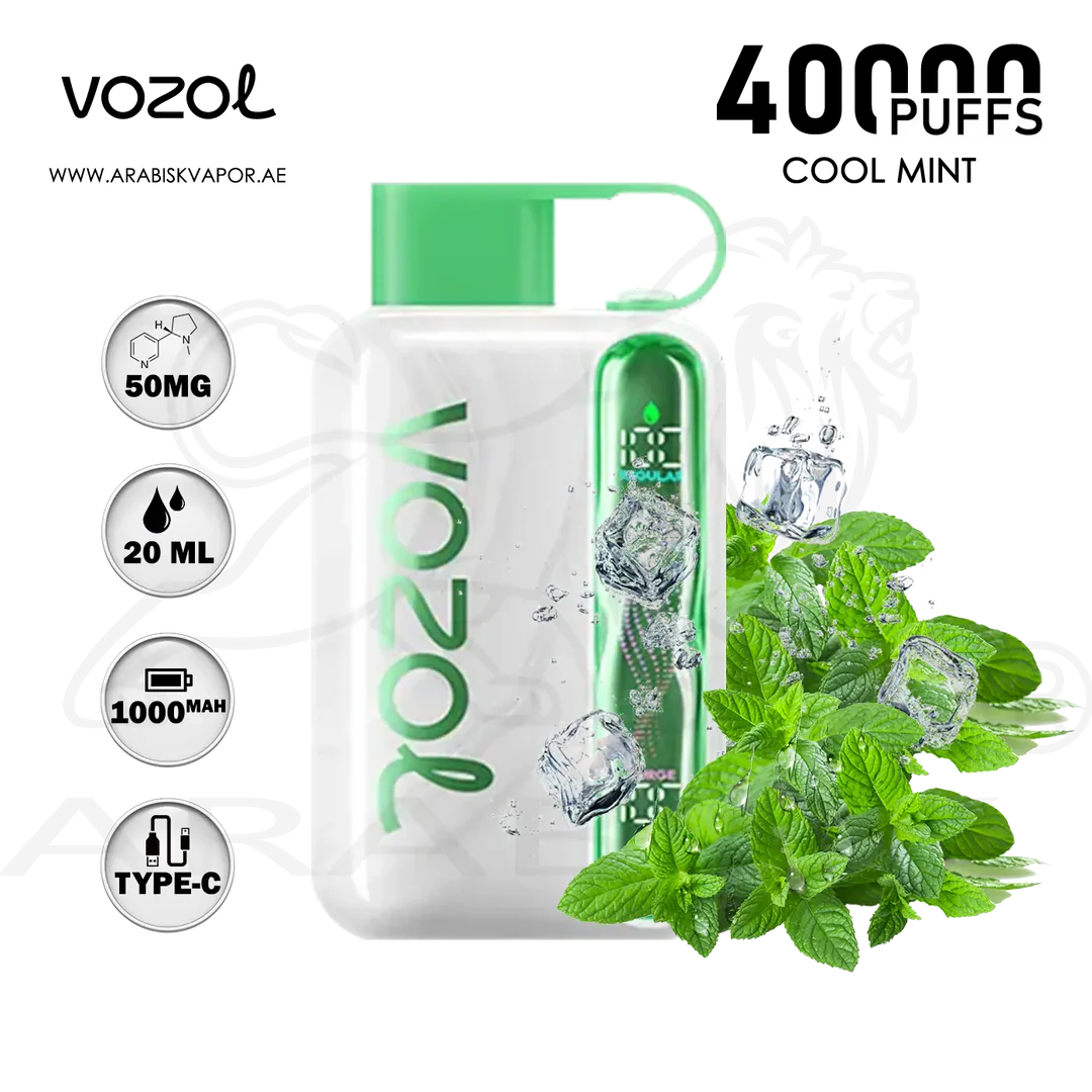 Vozol Star 40K Puffs Vape 5% – 40000 Rechargeable Dual Mesh | UAE