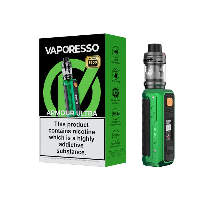 Vaporesso Armour Ultra 100W Kit UAE | 5500mAh iTank DL Vape – The Smoke Hub